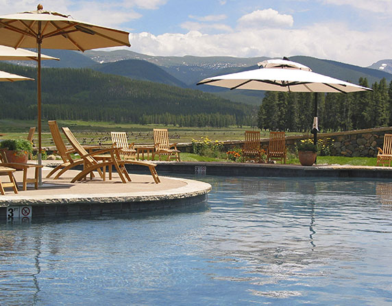 Colorado Mountain Resort Pool